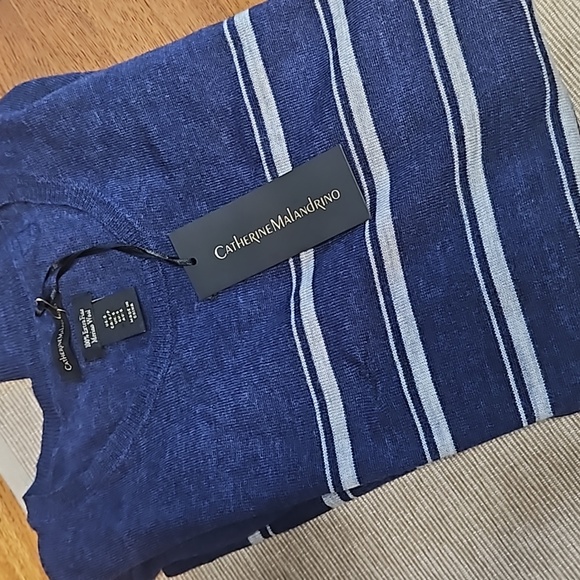 Catherine Malandrino Marino Extra Fine Wool Jumper - Picture 5 of 5